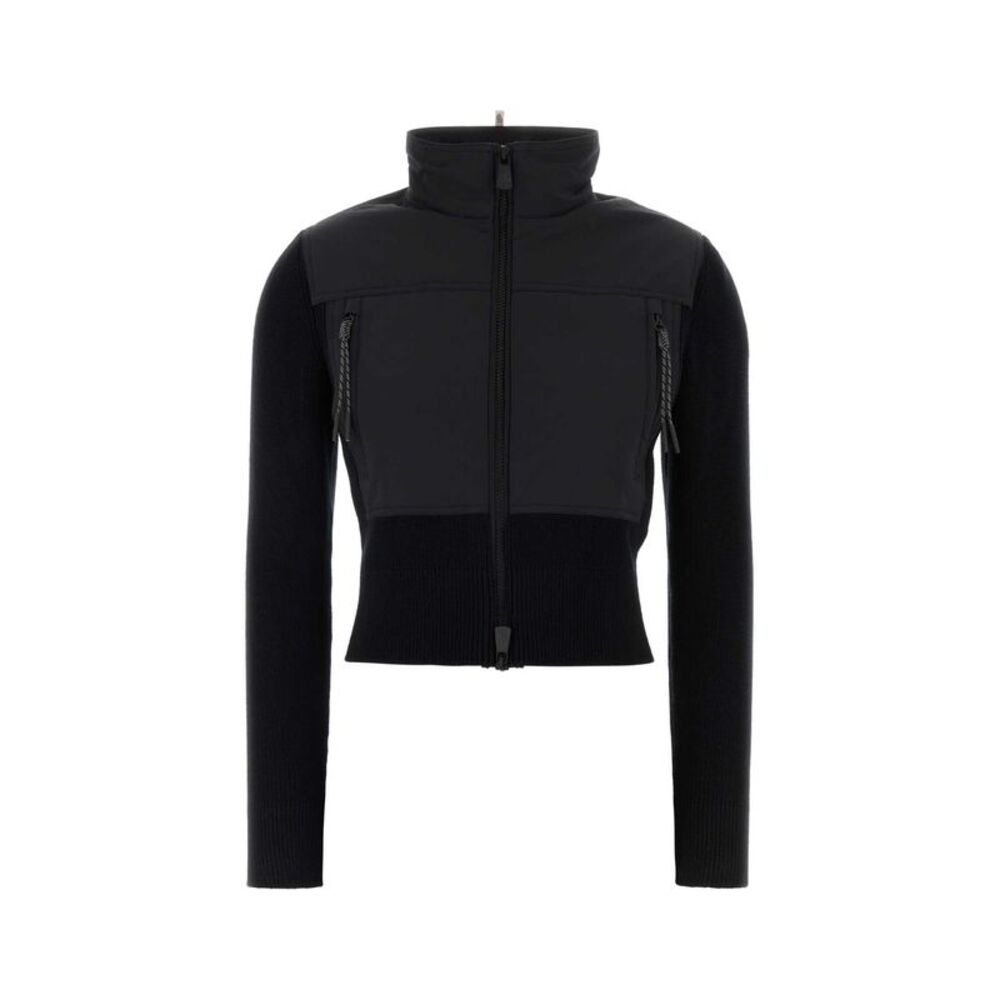 Moncler Grenoble Women Black Cotton Jacket